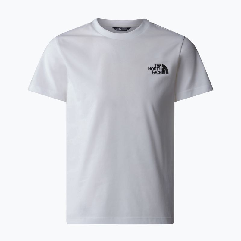 Tricou pentru copii The North Face Teen Simple Dome Tee white 4