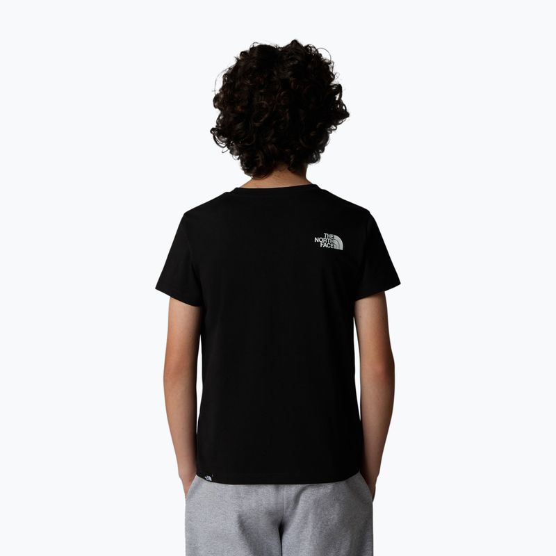 Tricou pentru copii The North Face Teen Simple Dome Tee black 3