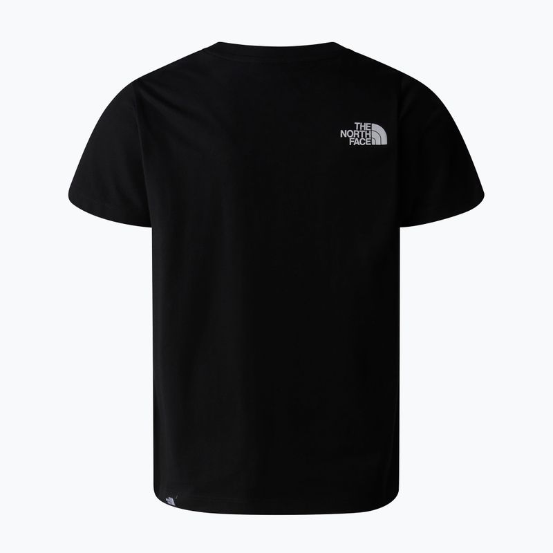 Tricou pentru copii The North Face Teen Simple Dome Tee black 5