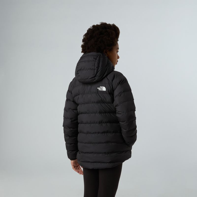 Geacă cu puf pentru copii The North Face Reversible Perrito Hooded black/smoked pearl 3