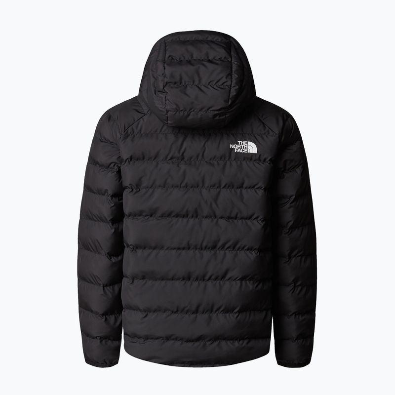 Geacă cu puf pentru copii The North Face Reversible Perrito Hooded black/smoked pearl 7