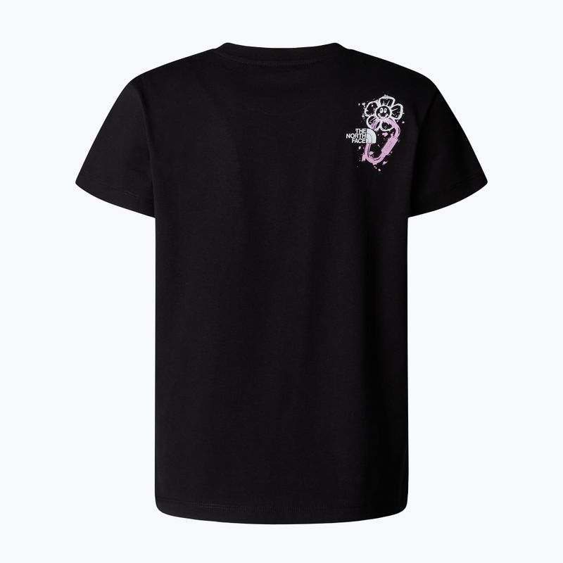 Tricou pentru copii The North Face Graphic Relaxed Tee tnf black 2