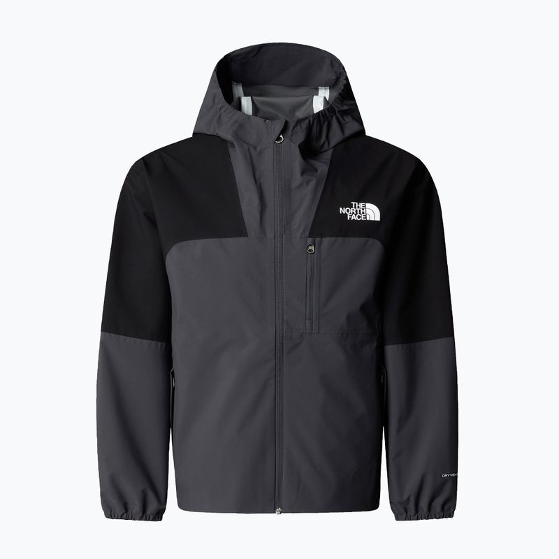 Geacă de ploaie pentru copii The North Face Teen Hike Packable Shell tnf black/asphalt grey 4