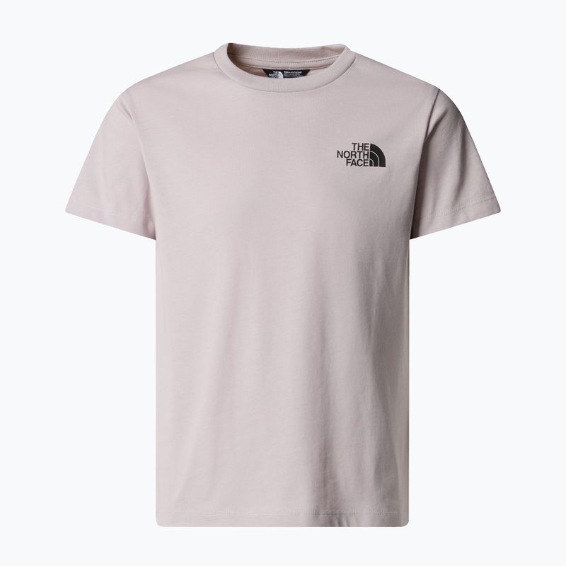 Tricou pentru copii The North Face Teen Simple Dome Tee moonstone grey