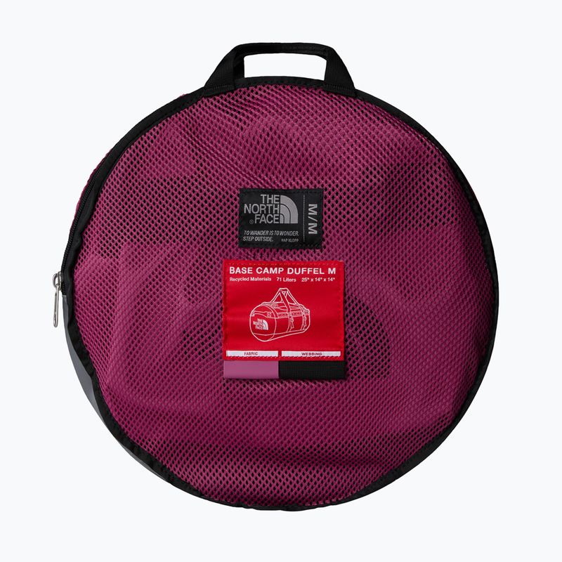 Geantă de călătorie The North Face Base Camp Duffel M 71 l cyber berry/tnf black 3