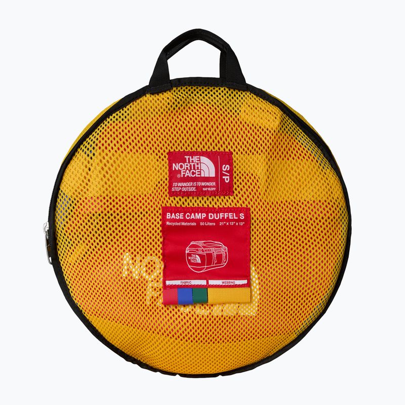 Geantă de călătorie The North Face Base Camp Duffel S 50 l tnf blue/tnf red/summit gold 4