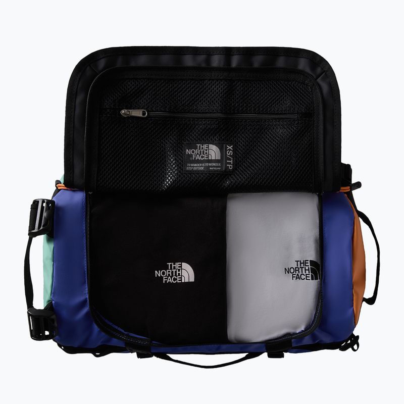 Geantă de călătorie The North Face Base Camp Duffel XS 31 l indigo plum/bright foam/papaya 4