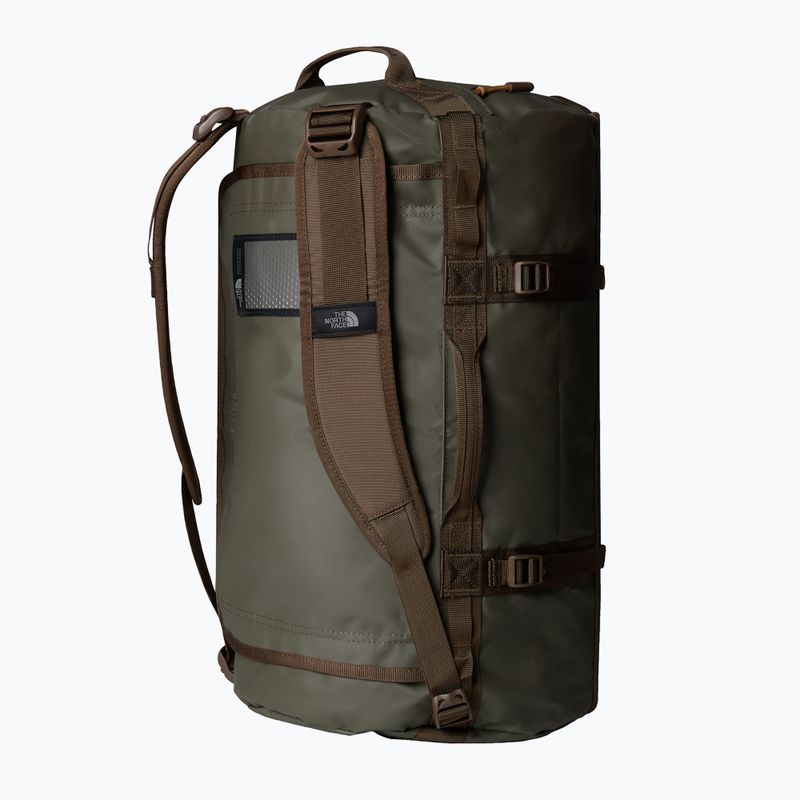 The North Face Base Camp Duffel S 50 l geantă de voiaj nou taupe verde/smokey maro/utility maro 2