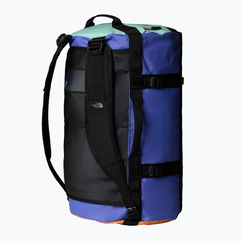 Geantă de călătorie The North Face Base Camp Duffel S 50 l indigo plum/bright foam/papaya 2