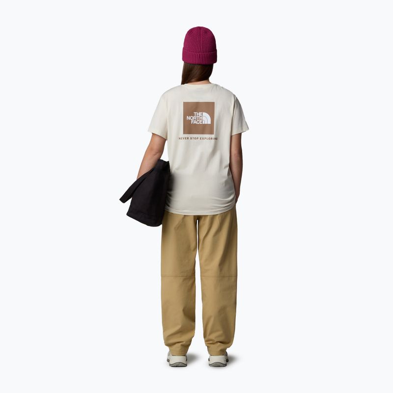Tricou pentru femei  The North Face Box Nse Relaxed Tee white dune/latt 2