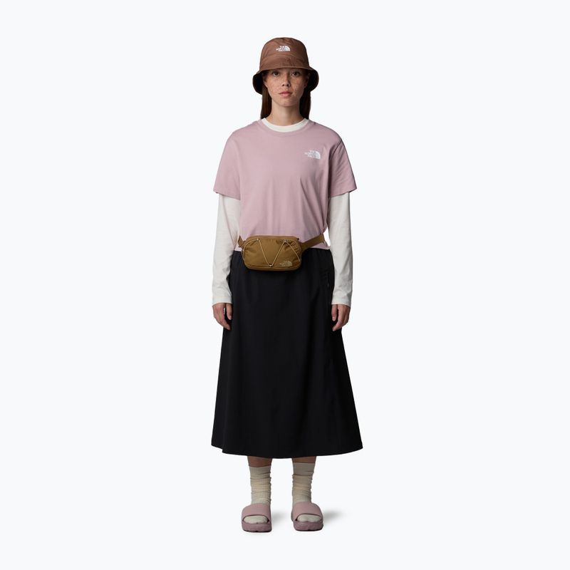 Tricou pentru femei The North Face Simple Dome Cropped Slim Tee metal pink 2