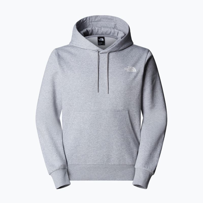 Hanorac pentru bărbați The North Face Simple Dome Hoodie tnf medium grey heather 4