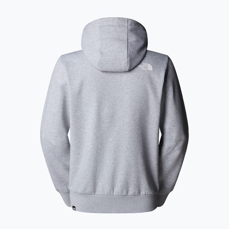 Hanorac pentru bărbați The North Face Simple Dome Hoodie tnf medium grey heather 5