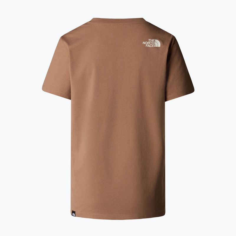 Tricou pentru femei The North Face Relaxed Easy Tee latte/white dune 5