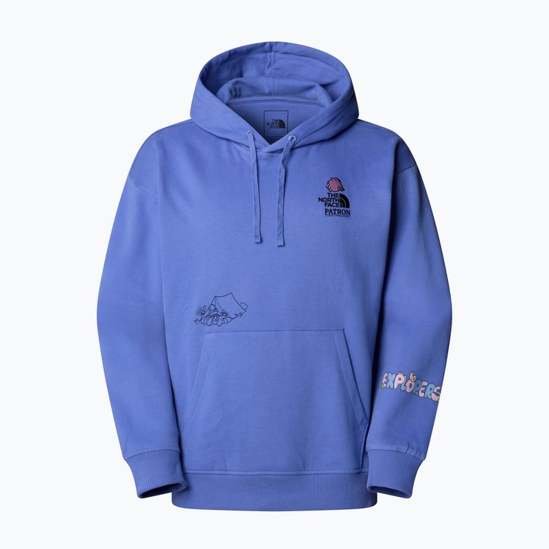 Hanorac The North Face Mountain Cleanup Over Hoodie virtual blue