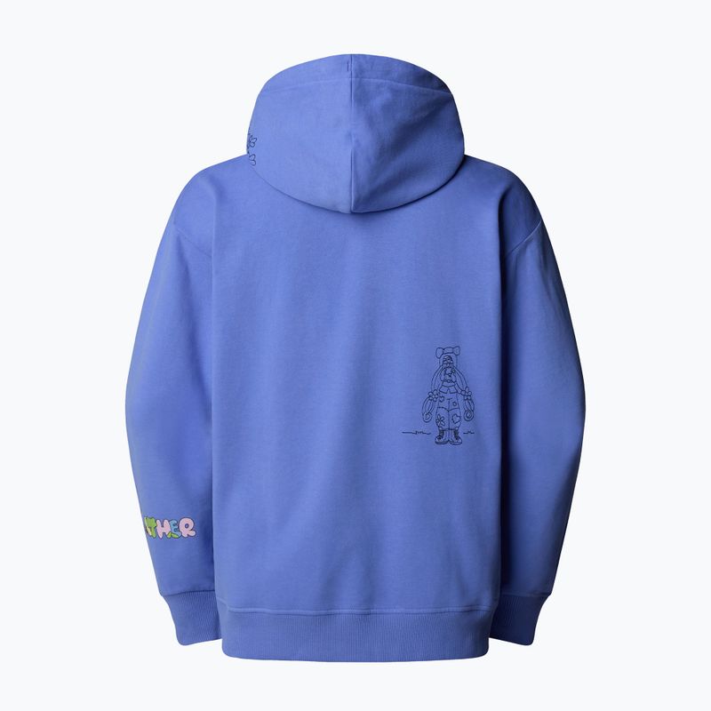 Hanorac The North Face Mountain Cleanup Over Hoodie virtual blue 2