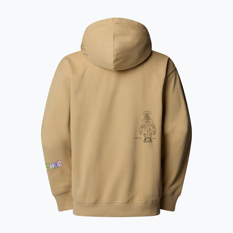 Hanorac The North Face Mountain Cleanup Over Hoodie khaki stone 5