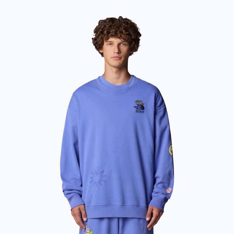 Bluză The North Face Mountain Cleanup Over virtual blue