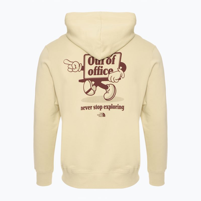 Bluză The North Face Cartoon Logo Relaxed Hoodie gravel 2