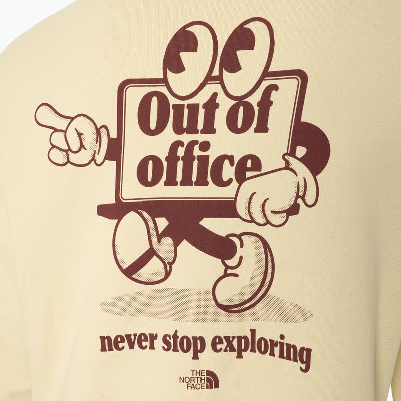 Bluză The North Face Cartoon Logo Relaxed Hoodie gravel 4