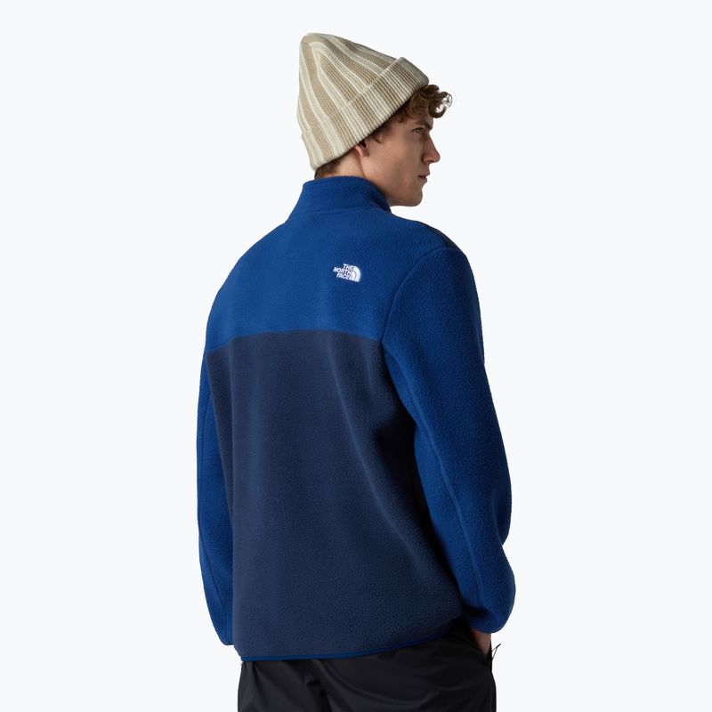 Bluză pentru bărbați The North Face Yumiori 1/4 Zip summit navy/estate blue 3