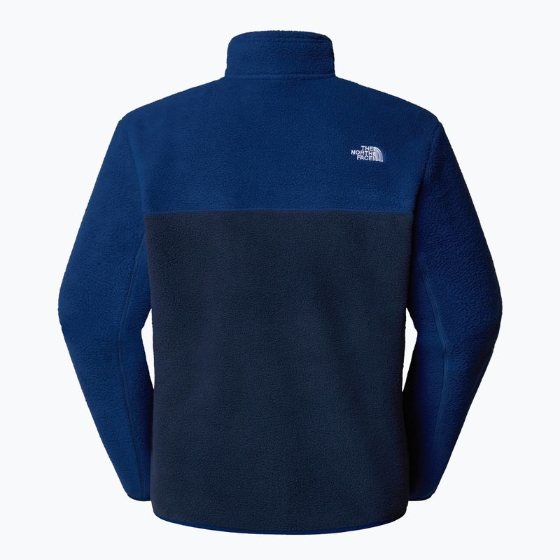Bluză pentru bărbați The North Face Yumiori 1/4 Zip summit navy/estate blue 5