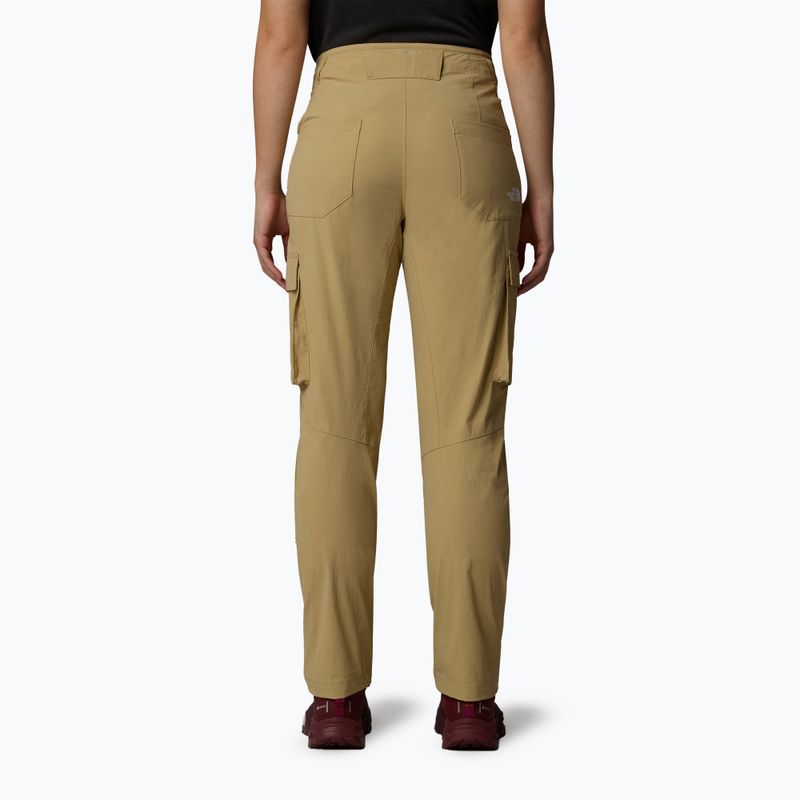 Pantaloni de trekking pentru femei The North Face Exploration Cargo khaki stone 3