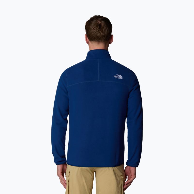 Bluză pentru bărbați The North Face 100 Glacier 1/4 Zip estate blue 3