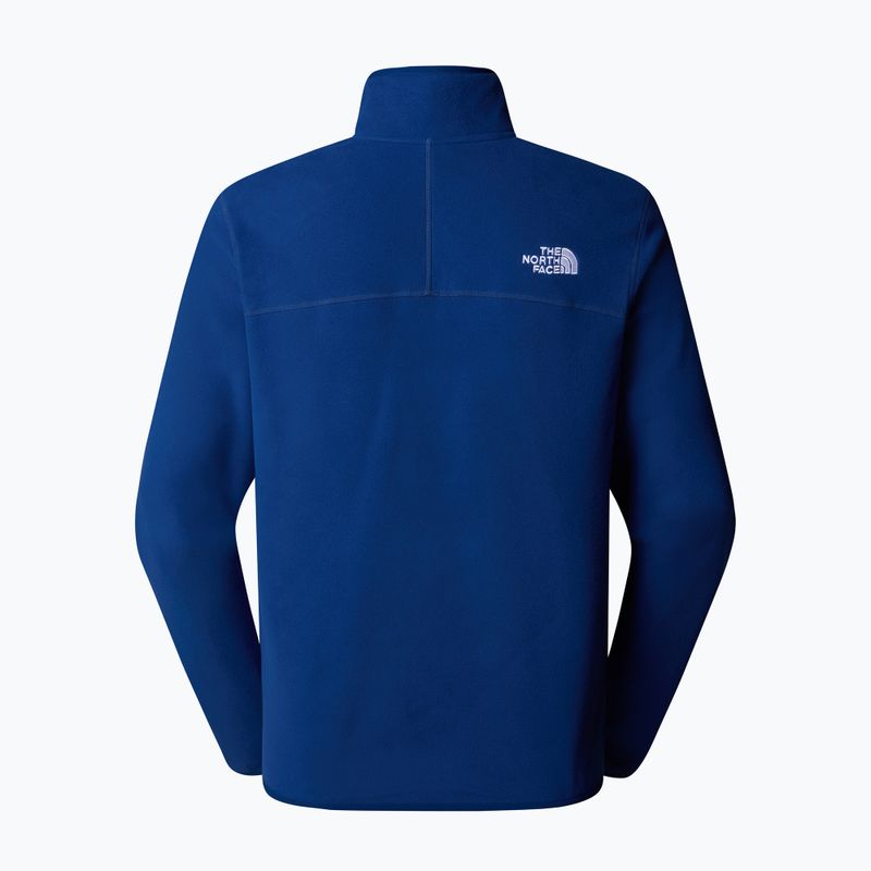 Bluză pentru bărbați The North Face 100 Glacier 1/4 Zip estate blue 5