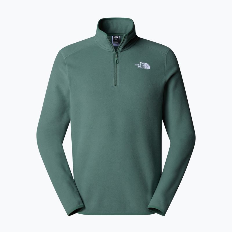 Bluză pentru bărbați The North Face 100 Glacier 1/4 Zip medium duck green