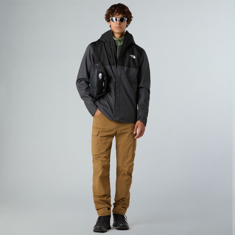Geacă de ploaie pentru bărbați The North Face Quest Zip-In asphalt grey/black 2