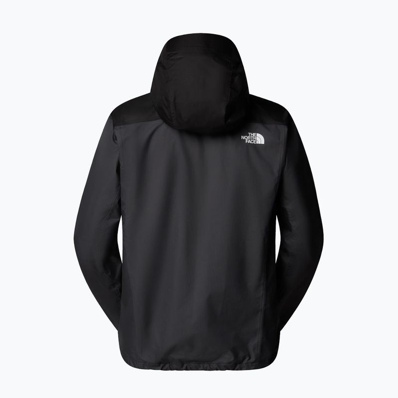 Geacă de ploaie pentru bărbați The North Face Quest Zip-In asphalt grey/black 6