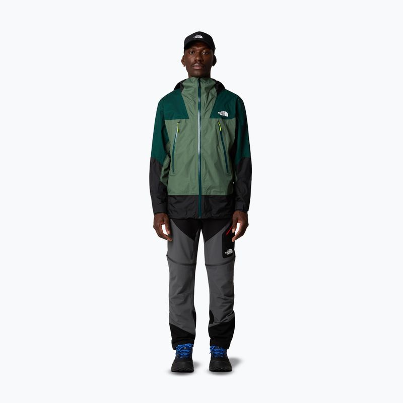 Pantaloni de trekking pentru bărbați The North Face Stolemberg Convertible Slim Tapered anthracite grey/tnf black 2