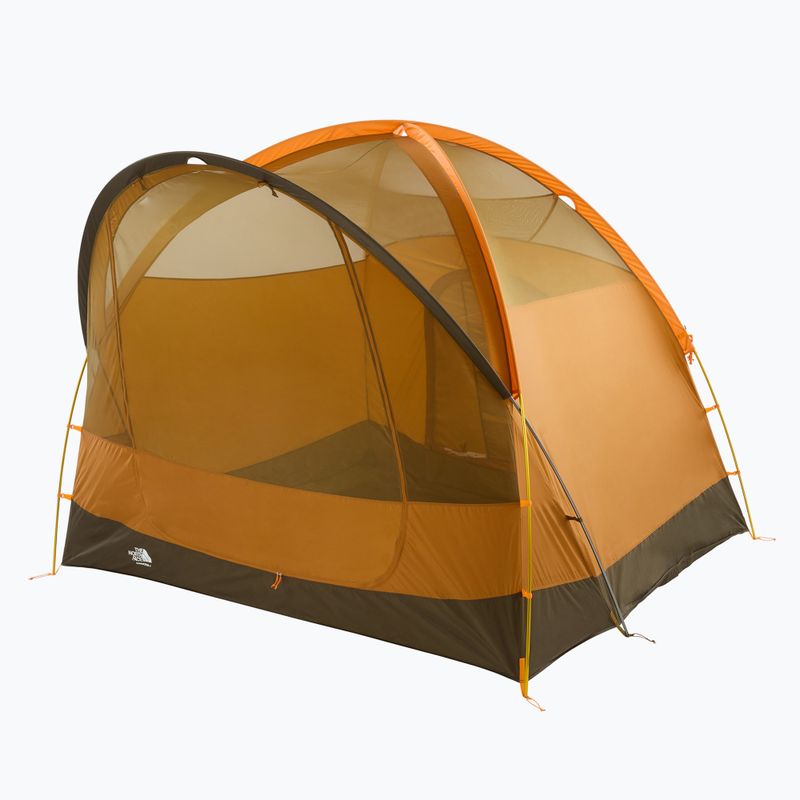 Cort de camping pentru 4-persoane The North Face Wawona 4P light exuberance orange/ timber tan/ new taupe green 5