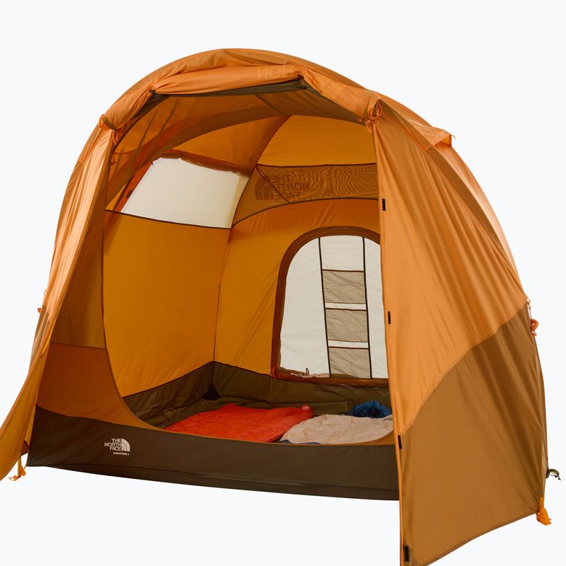Cort de camping pentru 4-persoane The North Face Wawona 4P light exuberance orange/ timber tan/ new taupe green 6