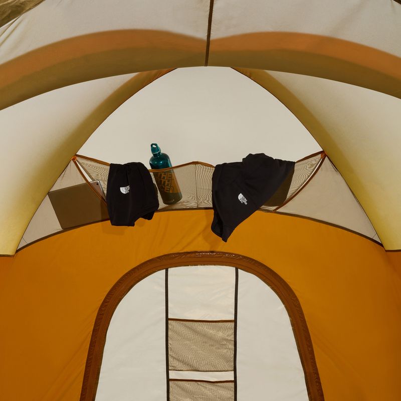 Cort de camping pentru 4-persoane The North Face Wawona 4P light exuberance orange/ timber tan/ new taupe green 12