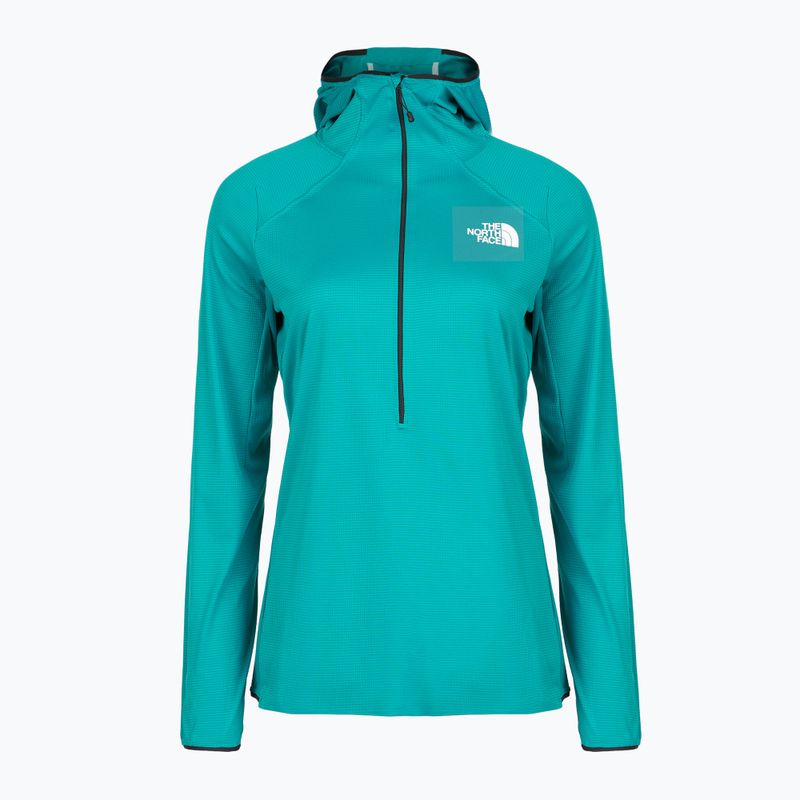 Hanorac de trekking pentru femei The North Face Summit Direct Sun Hoodie deep teal