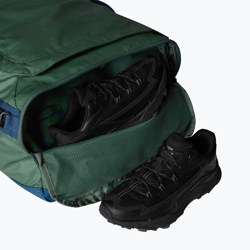 Geantă de călătorie The North Face Base Camp Voyager Duffel 62 l duck green/shady blue 6