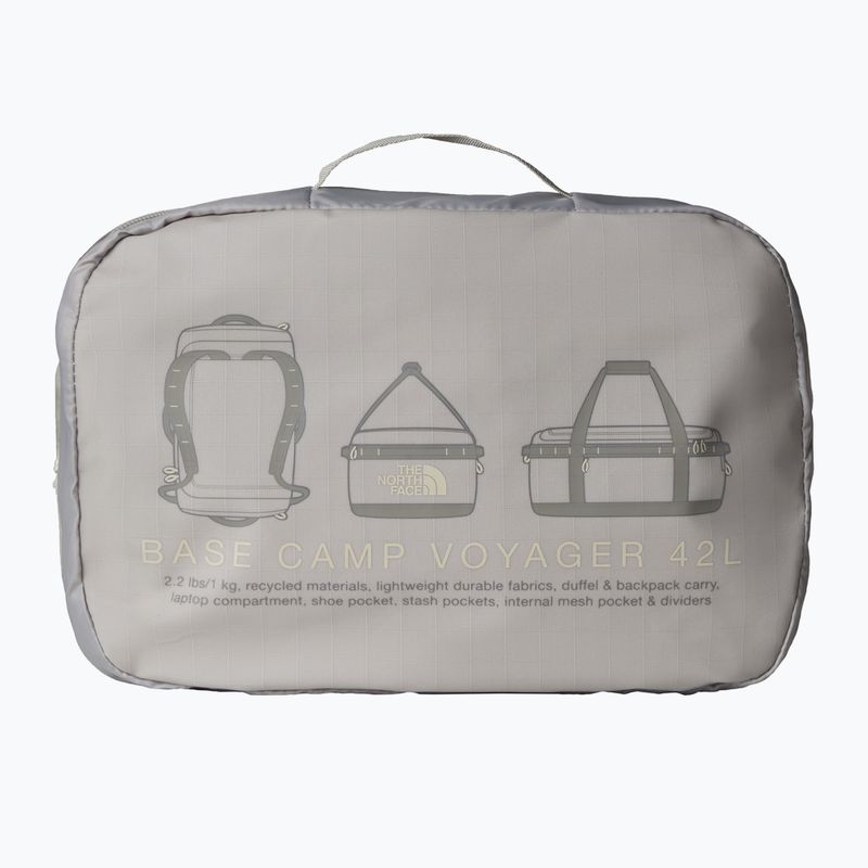 Geantă de călătorie The North Face Base Camp Voyager Duffel 42 l soapstone/stone slab 4