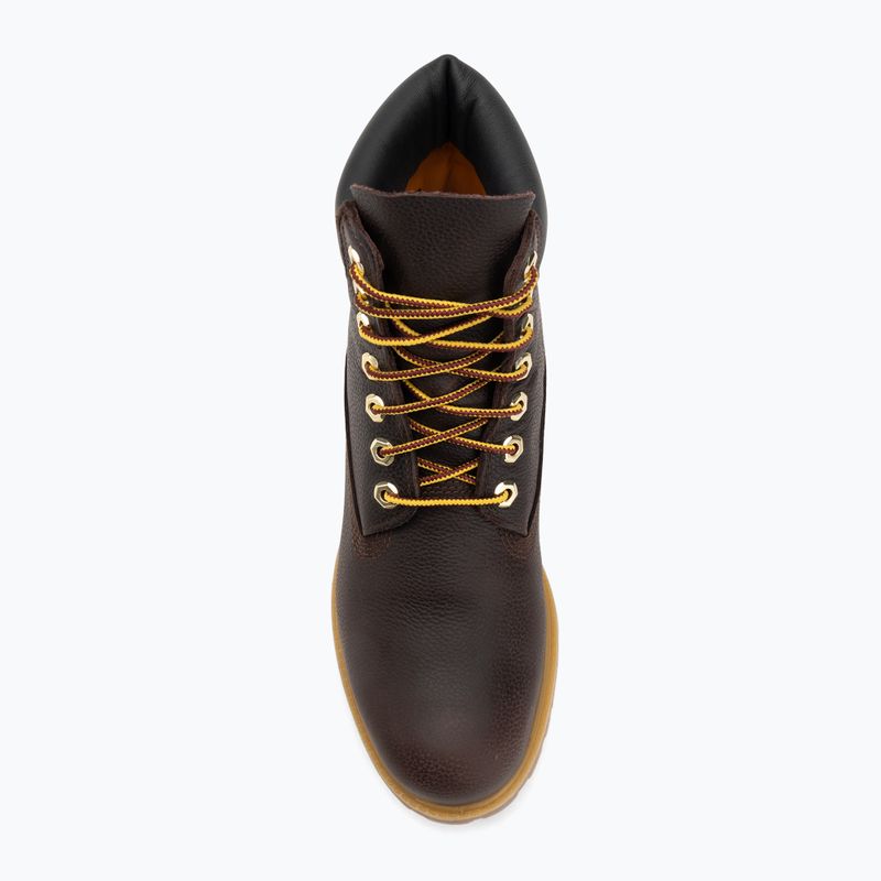 Încălțăminte pentru Bărbați Timberland Premium 6 Inch Lace Up Waterproof dark brown/full grain/black 5