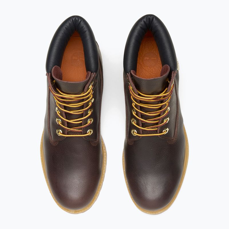 Încălțăminte pentru Bărbați Timberland Premium 6 Inch Lace Up Waterproof dark brown/full grain/black 14