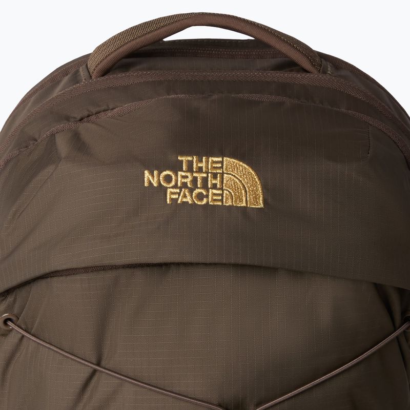 Rucsac urban pentru femei The North Face Borealis Luxe 27 l maro fumuriu/auriu metalic 3