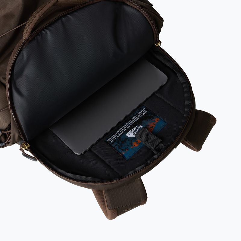 Rucsac urban pentru femei The North Face Borealis Luxe 27 l maro fumuriu/auriu metalic 5