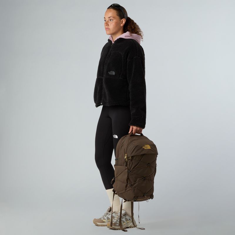 Rucsac urban pentru femei The North Face Borealis Luxe 27 l maro fumuriu/auriu metalic 8