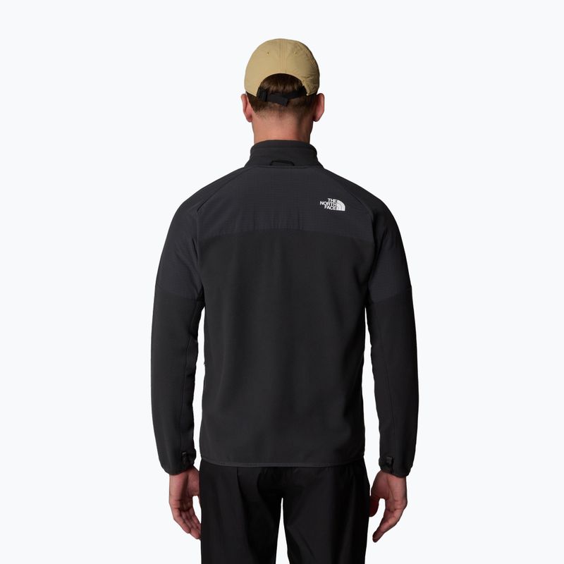 Bluză pentru bărbați The North Face Glacier Heavyweight Full Zip asphalt grey/tnf black 3