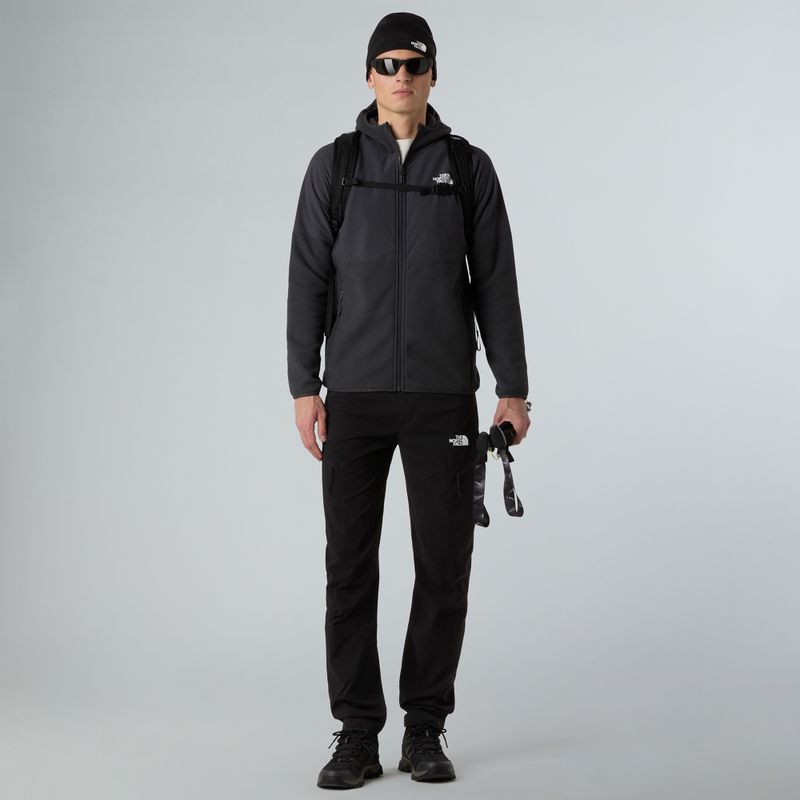 Bluză pentru bărbați The North Face Glacier Heavyweight Full Zip HD asphalt grey/black 2