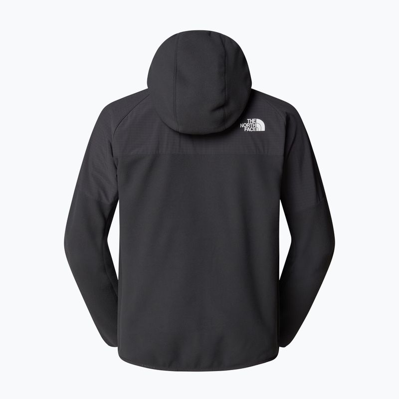 Bluză pentru bărbați The North Face Glacier Heavyweight Full Zip HD asphalt grey/black 6