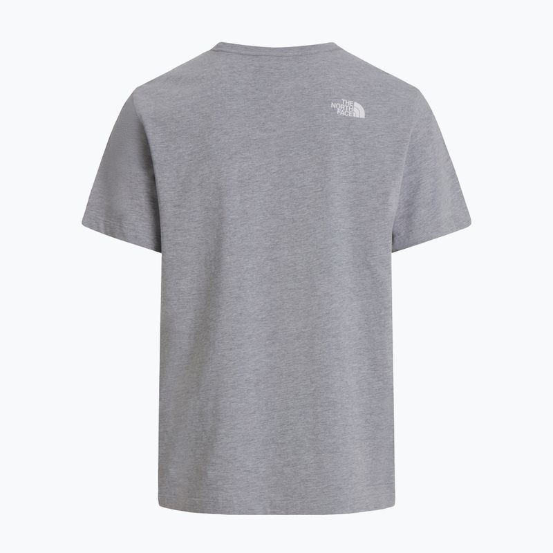 Tricou pentru bărbați The North Face Evolution Half Dome tnf pale grey heather 5