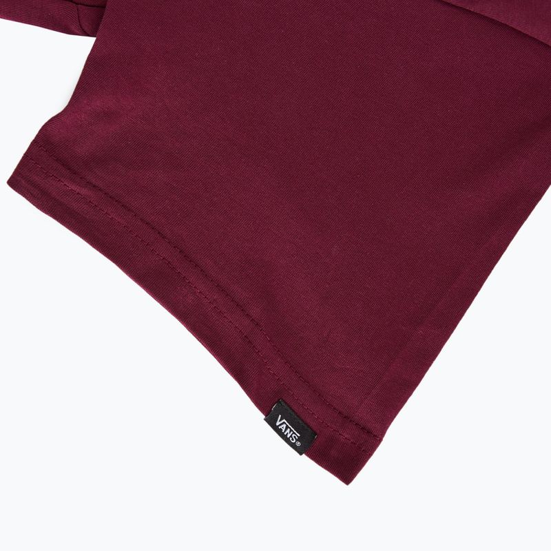 Tricou pentru bărbați Vans Mn Vans Classic burgundy/spicy mustard 3