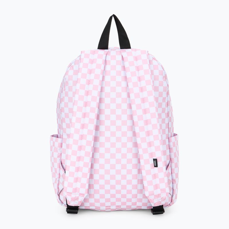 Rucsac de oraș pentru copii Vans Old Skool Grom Check 18 l coral blush 3